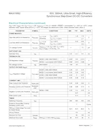 MAX15062BATA+T Datasheet Pagina 3