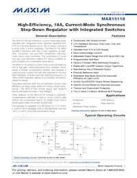 MAX15118EWI+T Datasheet Copertura