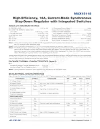 MAX15118EWI+T Datasheet Pagina 2