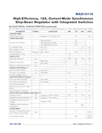 MAX15118EWI+T Datasheet Pagina 3