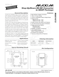 MAX1672EEE-T Datenblatt Cover