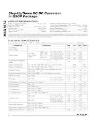 MAX1672EEE-T Datasheet Pagina 2