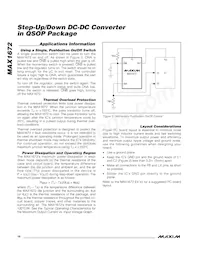 MAX1672EEE-T Datasheet Pagina 10