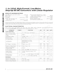 MAX1705ESE+ Datasheet Pagina 2