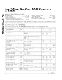 MAX1734EUK18+TGA8 Datasheet Pagina 2