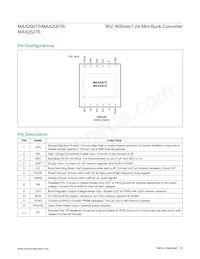 MAX20076BATCB/VY+數據表 頁面 8