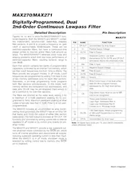 MAX270CWP+T Datasheet Page 6