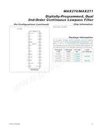 MAX270CWP+T Datasheet Pagina 15