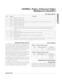 MAX4027ESD+T Datasheet Page 7