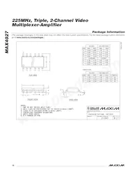 MAX4027ESD+T Datasheet Page 10
