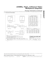 MAX4027ESD+T Datasheet Page 11