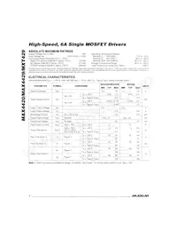 MAX4420CSA+TG11 Datasheet Pagina 2