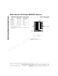 MAX4420CSA+TG11 Datasheet Pagina 6