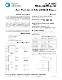 MAX4426C/D Cover