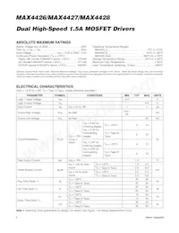 MAX4426C/D數據表 頁面 2