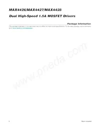 MAX4426C/D Datasheet Page 6