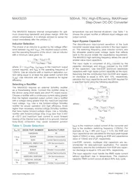 MAX5033BASA+CAU Datasheet Page 10