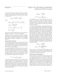 MAX5033BASA+CAU Datasheet Page 11