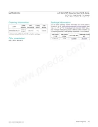 MAX5048CAUT+T Datasheet Page 10