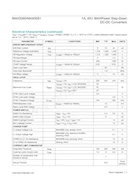 MAX5081ATE+TG24 Datasheet Pagina 3