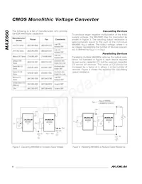 MAX660CSA-T Datasheet Pagina 8