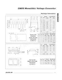 MAX660CSA-T Datasheet Page 11