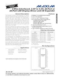 MAX6956ATL/V+T Datasheet Copertura