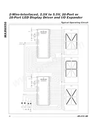 MAX6956ATL/V+T Datasheet Pagina 22