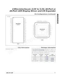 MAX6956ATL/V+T Datasheet Pagina 23