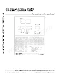 MAX7408EUA/GG8 Datasheet Pagina 12