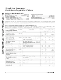 MAX7413CUA+T Datasheet Pagina 2