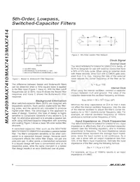 MAX7413CUA+T Datasheet Page 8