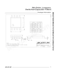 MAX7413CUA+T數據表 頁面 11