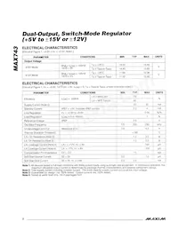 MAX743EWE+T Datasheet Pagina 2