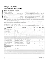 MAX8654ETX+T數據表 頁面 2