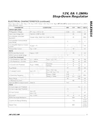 MAX8654ETX+T數據表 頁面 3