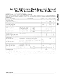 MAX8815AETB+T Datasheet Pagina 3