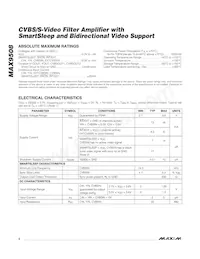 MAX9508ATE+ Datasheet Page 2