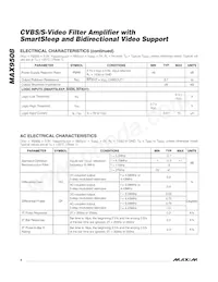 MAX9508ATE+ Datasheet Page 4