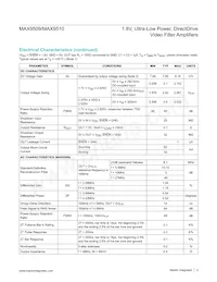 MAX9509ATA+T Datasheet Pagina 3