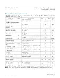 MAX9509ATA+T Datasheet Pagina 4