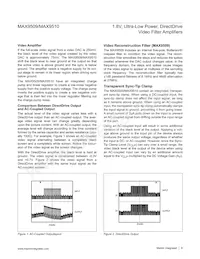 MAX9509ATA+T Datasheet Pagina 9