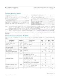 MAX9547ESA+ Datasheet Pagina 2