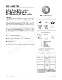 MC100EPT23MNR4 Datasheet Cover