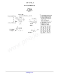 MC100LVEL32MNR4G Datasheet Pagina 7