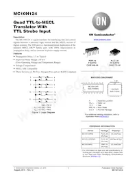 MC10H124MG Datasheet Copertura