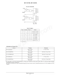 MC14520BDWR2數據表 頁面 2