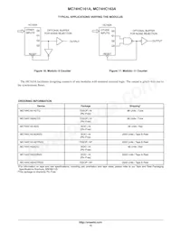MC74HC163ADTR2G Datasheet Pagina 13