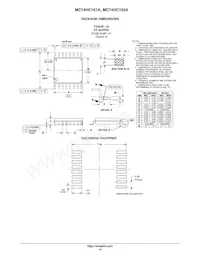 MC74HC163ADTR2G Datasheet Pagina 14