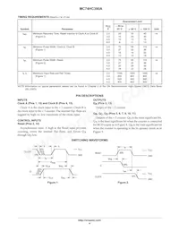 MC74HC390ADTR2 Datasheet Pagina 4